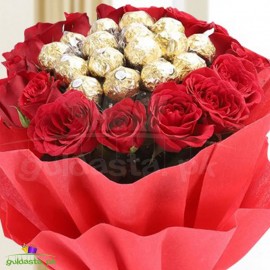 Valentine's Day Delightful Ferrero Rocher Bouquet
