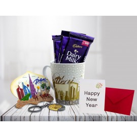 Celebrate New Year with Dubai Combo and Chocolate