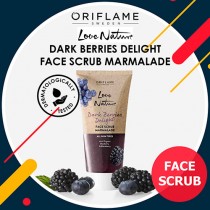 LOVE NATURE Dark Berries Delight Face Scrub Marmalade