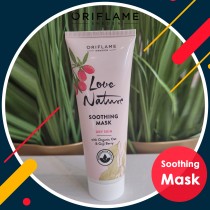 LOVE NATURE Soothing Mask with Organic Oat & Goji Berry
