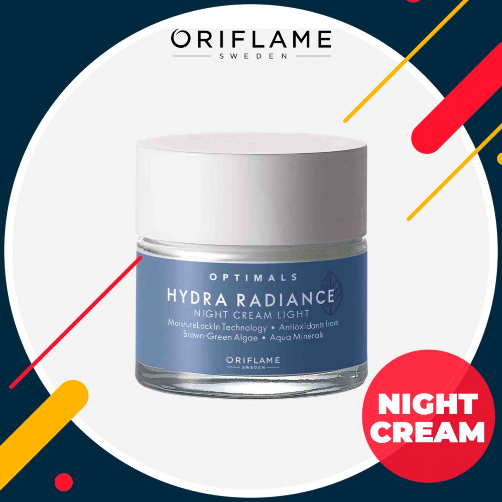 OPTIMALS Hydra Radiance Night Cream Light