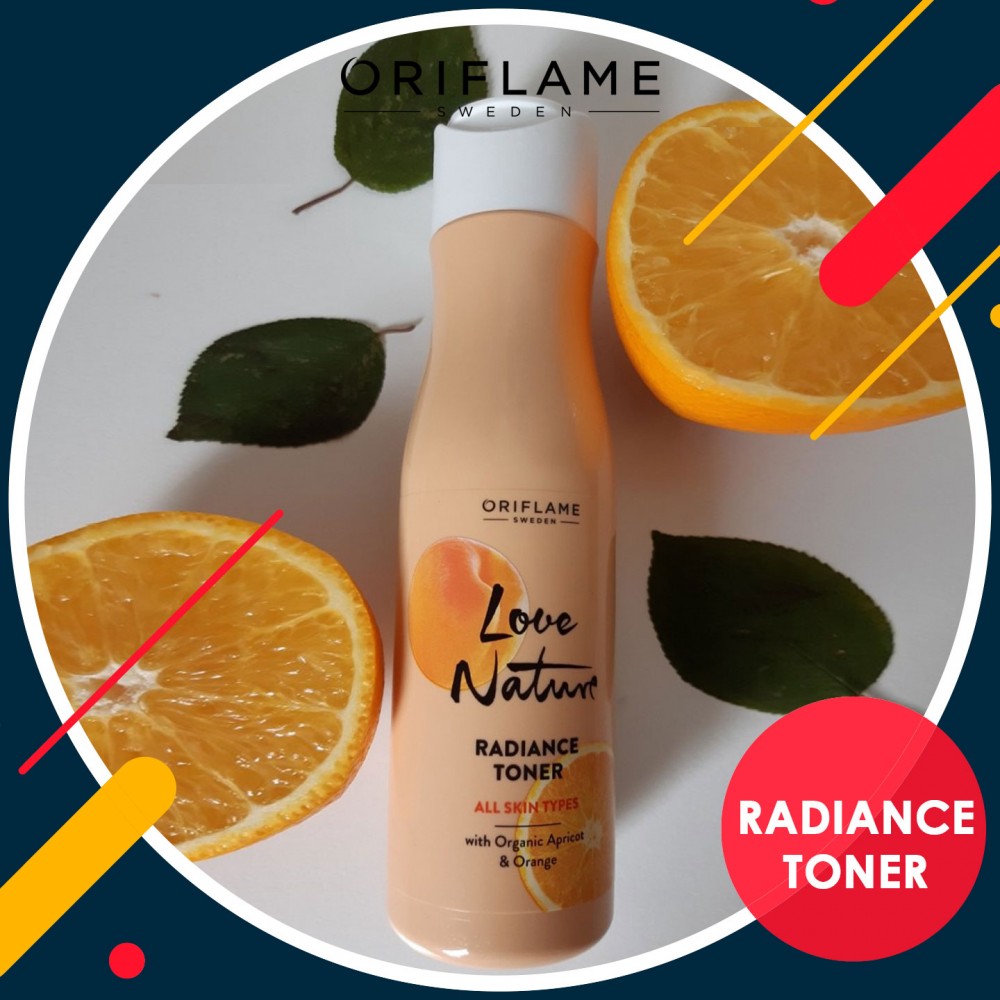 LOVE NATURE Radiance Toner with Organic Apricot & Orange