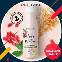 LOVE NATURE Soothing Micellar Water with Organic Oat & Goji Berry