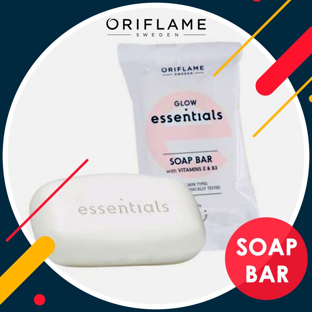 ESSENTIALS Glow Essentials Soap Bar with Vitamins E & B3
