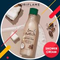 LOVE NATURE Nourishing Shower Cream with Organic Cacao Butter & Coconut Oil 250ml