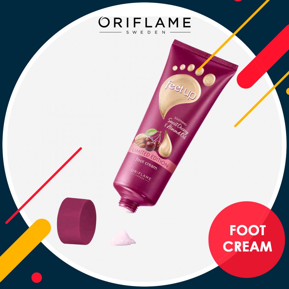 FEET UP Soothing Sweet Cherry & Almond Oil Foot Cream