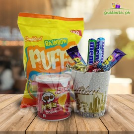 Kids Combo With Marshmallow, Pringles, Chocolate and lots of Toffee's Kids Combo With Marshmallow, Pringles, Chocolate and lots of Toffee's