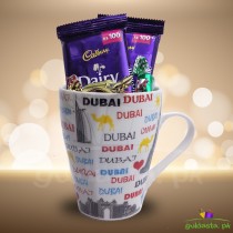 Dubai MUG with Chocolate