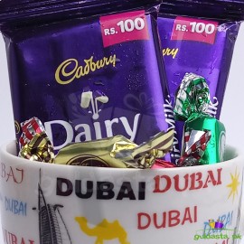 Dubai MUG with Chocolate