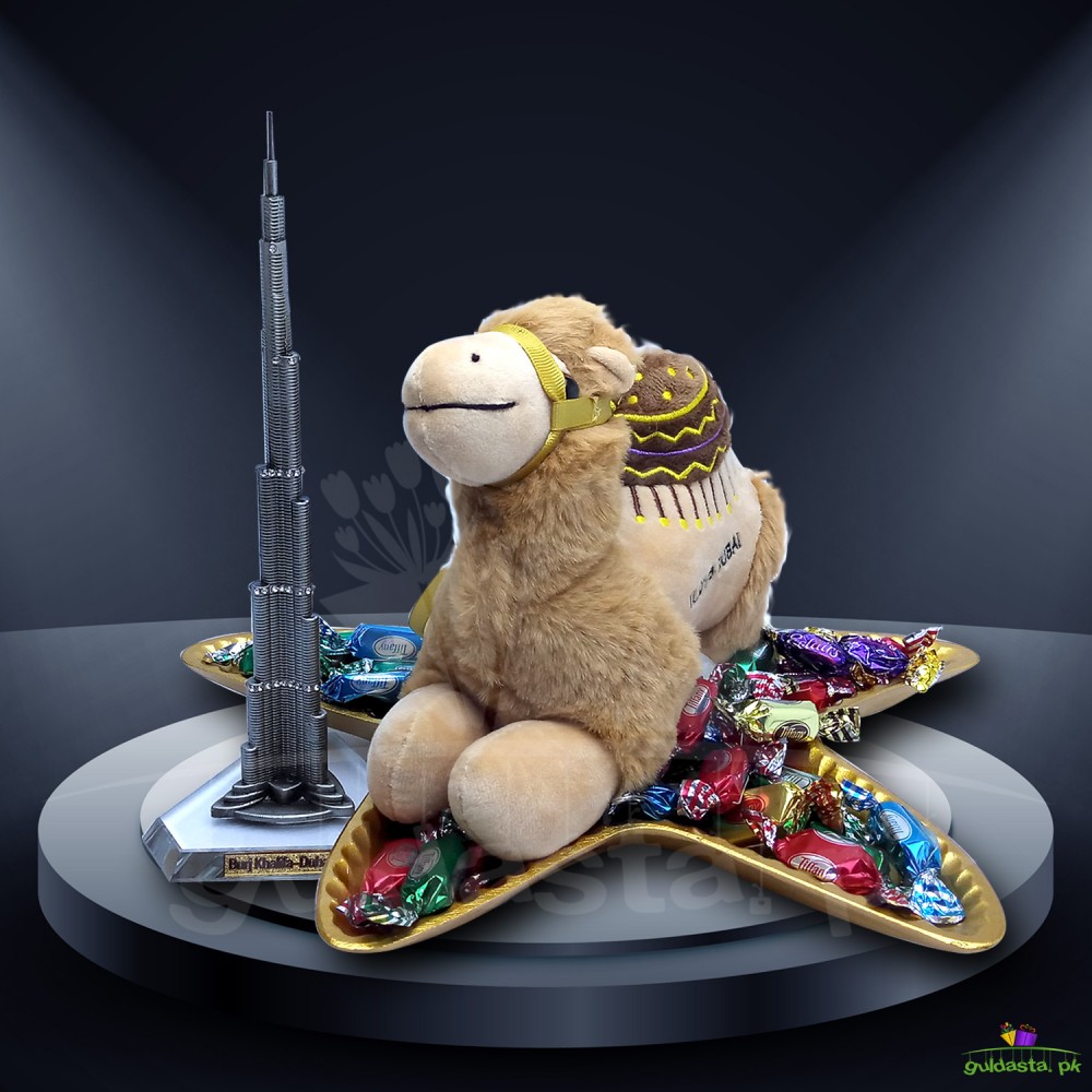 Burj Khalifa with Camel Gift