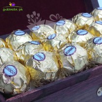 Chocolate with OLD Wood Box