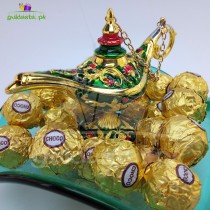 Chocolate with jini lamp