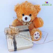 TEDDY BEAR AND CHOCOLATE FOR YOUR LOVE