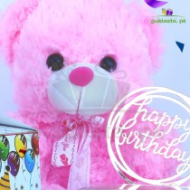 Softy Cute Cute Teddy With Yummy Sweets