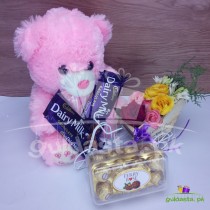 Teddy & Beautiful Cycle Flower Cart